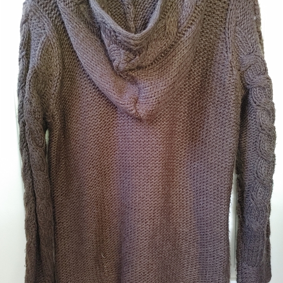 Carol Rose Brown Knit Sweater ~ Size L - Picture 5 of 13